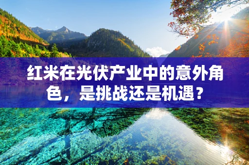 红米在光伏产业中的意外角色，是挑战还是机遇？