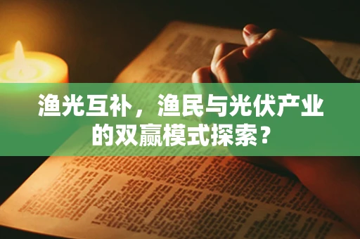 渔光互补，渔民与光伏产业的双赢模式探索？