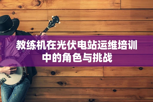 教练机在光伏电站运维培训中的角色与挑战