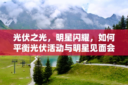 光伏之光，明星闪耀，如何平衡光伏活动与明星见面会？