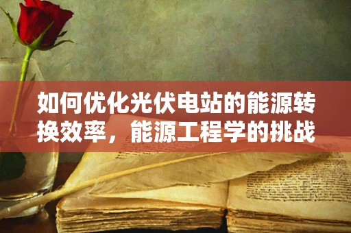 如何优化光伏电站的能源转换效率，能源工程学的挑战与机遇？
