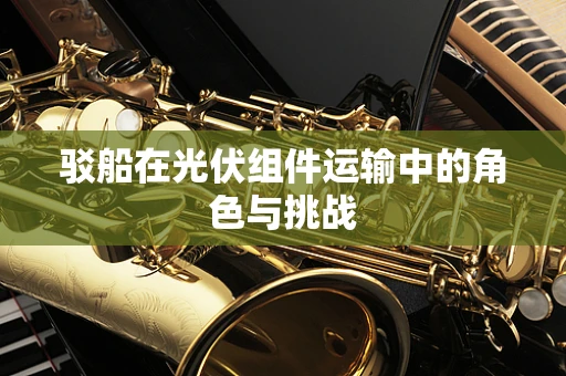 驳船在光伏组件运输中的角色与挑战
