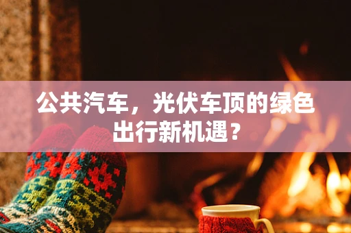 公共汽车，光伏车顶的绿色出行新机遇？