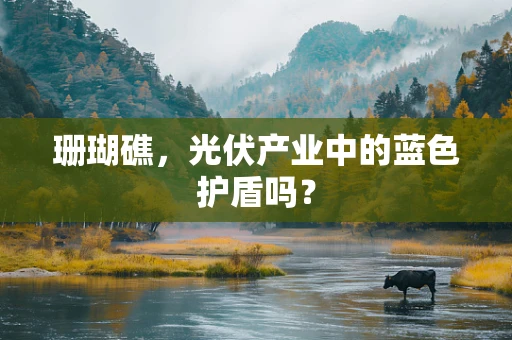 珊瑚礁，光伏产业中的蓝色护盾吗？