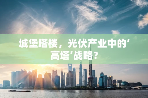 城堡塔楼，光伏产业中的‘高塔’战略？