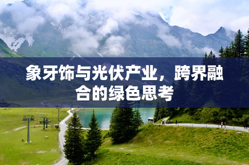 象牙饰与光伏产业，跨界融合的绿色思考