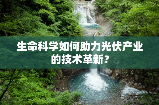 生命科学如何助力光伏产业的技术革新？