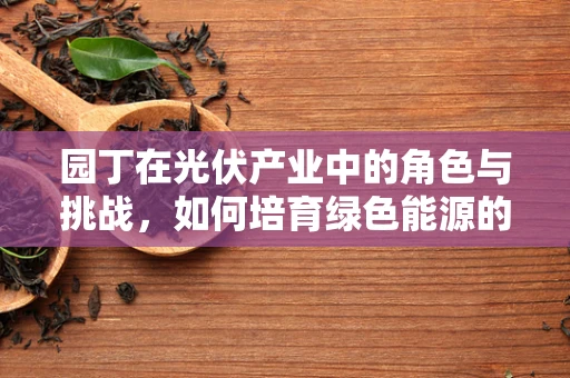 园丁在光伏产业中的角色与挑战，如何培育绿色能源的未来？