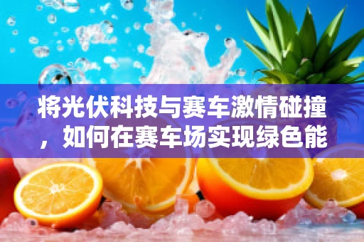 将光伏科技与赛车激情碰撞，如何在赛车场实现绿色能源的速度与激情？