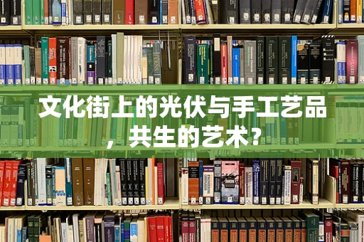 文化街上的光伏与手工艺品，共生的艺术？