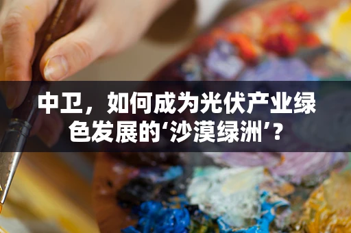 中卫，如何成为光伏产业绿色发展的‘沙漠绿洲’？