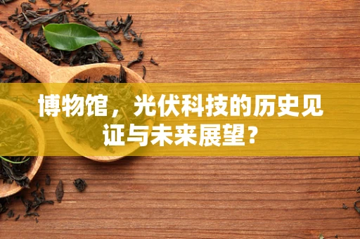 博物馆，光伏科技的历史见证与未来展望？