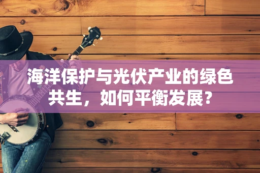 海洋保护与光伏产业的绿色共生，如何平衡发展？