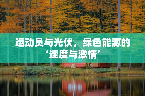 运动员与光伏，绿色能源的‘速度与激情’