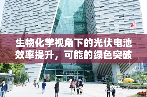 生物化学视角下的光伏电池效率提升，可能的绿色突破点？