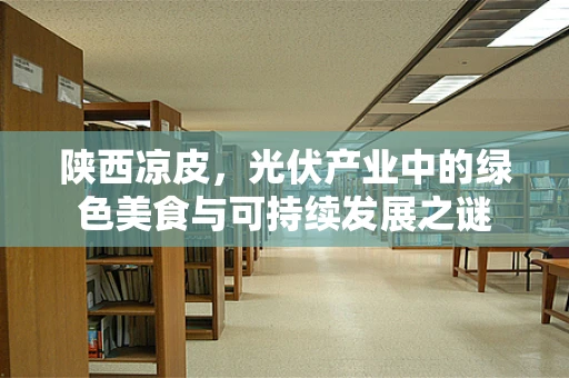 陕西凉皮，光伏产业中的绿色美食与可持续发展之谜