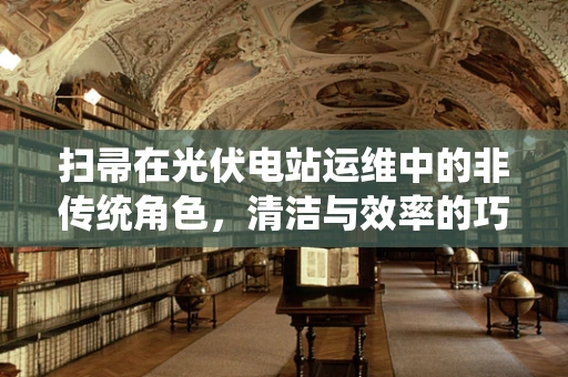 扫帚在光伏电站运维中的非传统角色，清洁与效率的巧妙结合