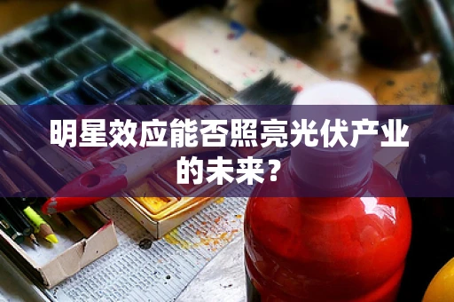 明星效应能否照亮光伏产业的未来？