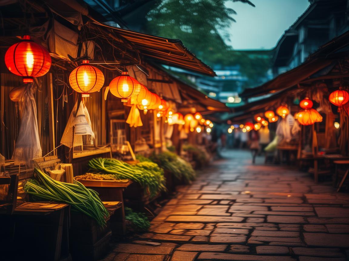 夜市光影,如何利用光伏技术为夜市带来绿色照明?