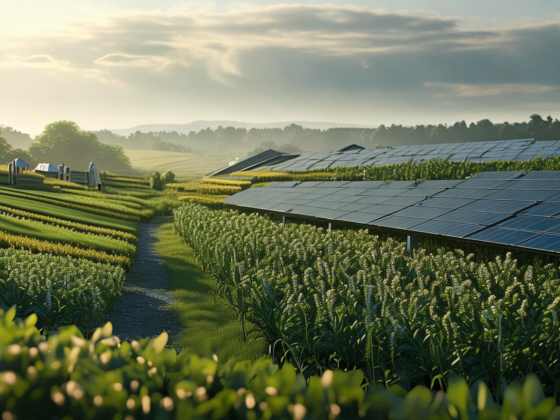 如何平衡农业资源利用与光伏电站建设，以实现环境友好型发展？
