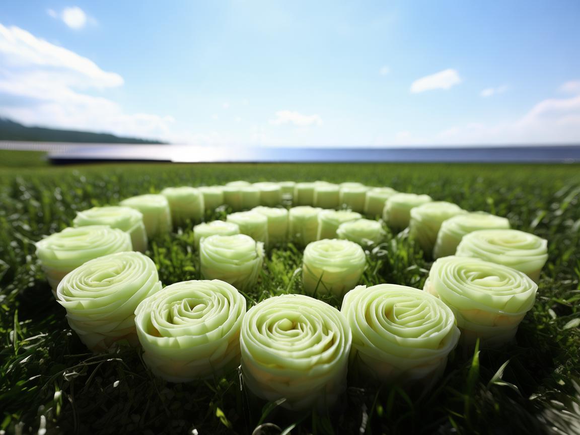 光伏产业新视角,花卷何以成为绿色能源的隐喻?