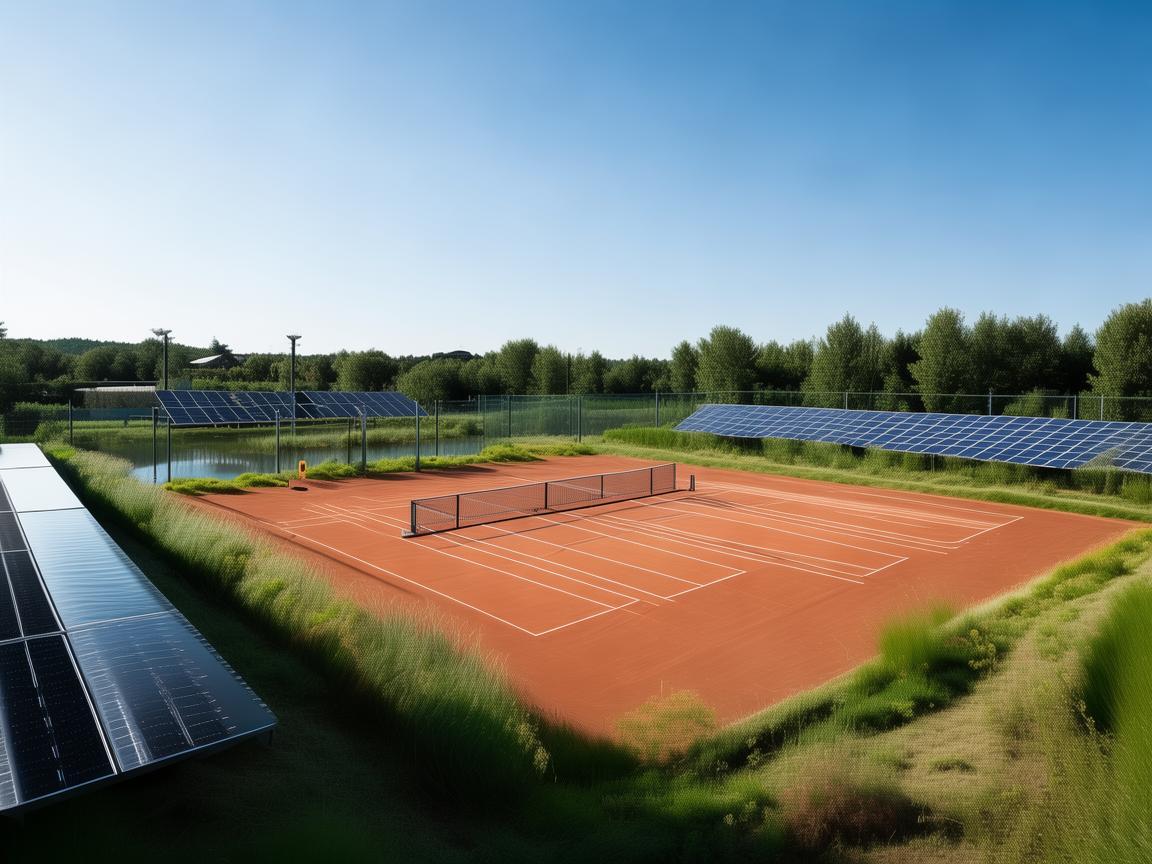 网球俱乐部与光伏电站，如何实现绿色运动的双重效益？