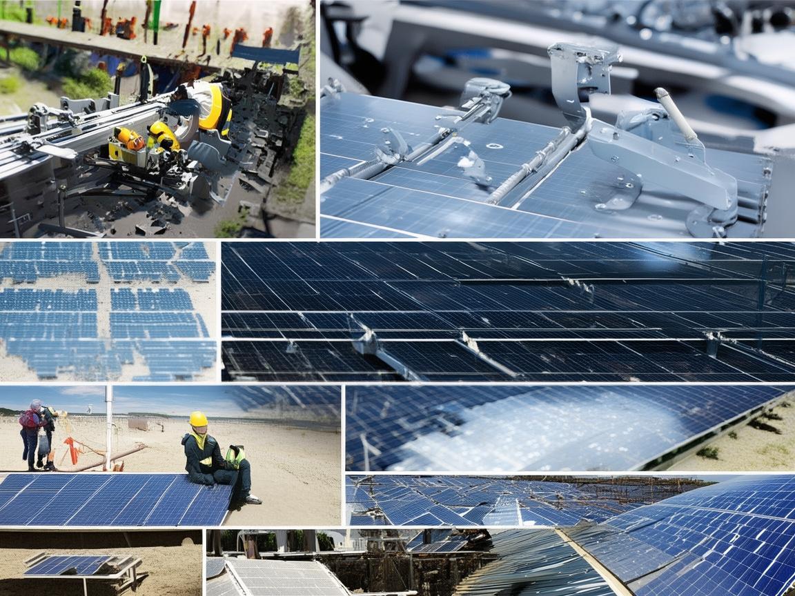 力学在光伏组件安装中的挑战与解决方案